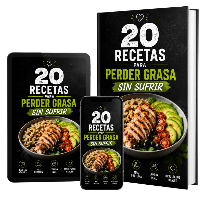20 Recetas Saludables | Perder Grasa Sin Dietas Extremas